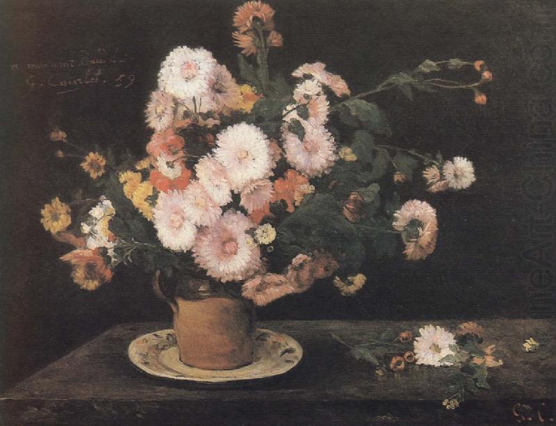 Gustave Courbet Flower china oil painting image
